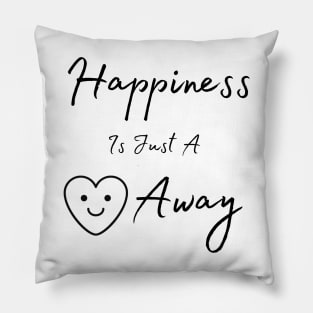 Happiness is just a smile away, Smiley Face Pillow