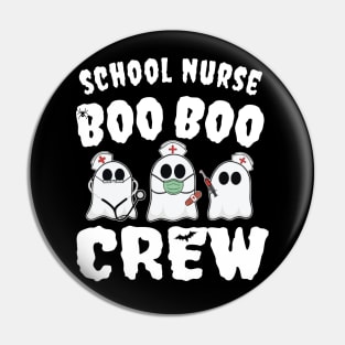 School Nurse BOO BOO Crew Pin