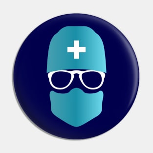 Murse - Male nurse - Heroes Pin