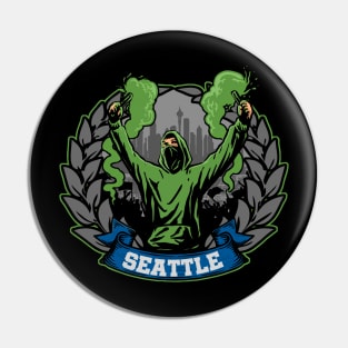 Seattle Soccer Pin