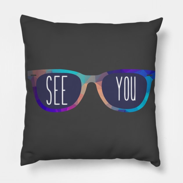 See You Pillow by Kufic Studio