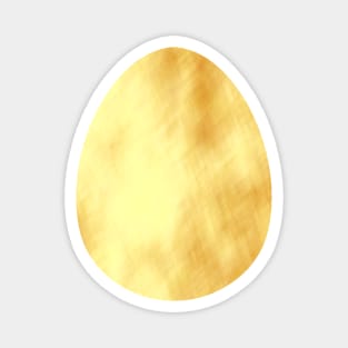 Easter egg gold Magnet