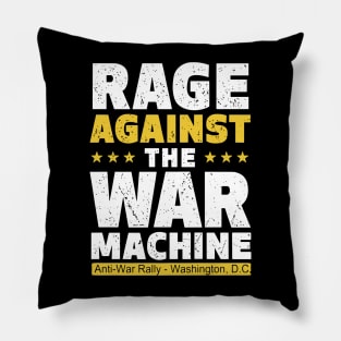 Rage Against The War Machine Pillow