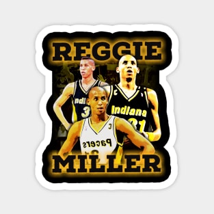 vintage reggie miller Magnet