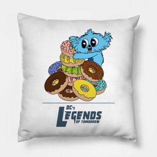 Beebo with Mountain of Donuts! Pillow