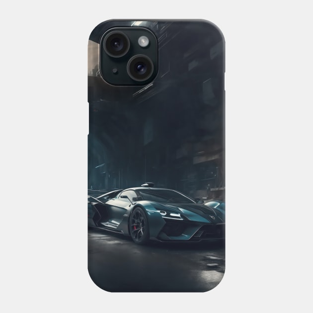 Underground Velocity Sports Car Phone Case by star trek fanart and more