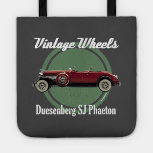 Vintage Wheels - Duesenberg SJ Phaeton Tote