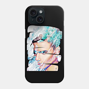 Surfing On The Mind Time Phone Case