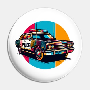 Police Car Pin