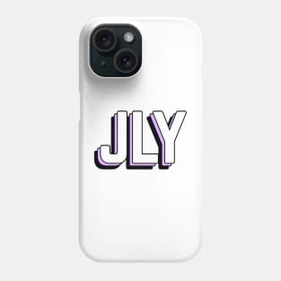 jesus loves you (purple) Phone Case