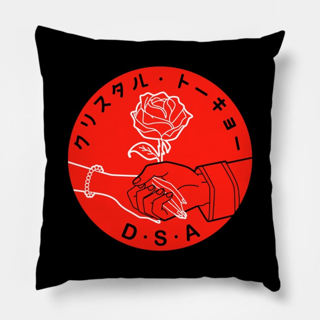 Crystal Tokyo DSA Pillow by FickleHarpy