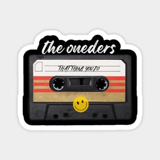 the oneders old cassette Magnet