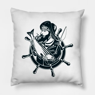 fisherman 2 Pillow