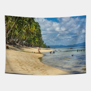 Panaraga Beach, Barobo, Surigao del Sur, Mindanao, Philippines Tapestry