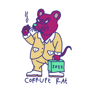 Yellow Corrupt rat 2023 T-Shirt