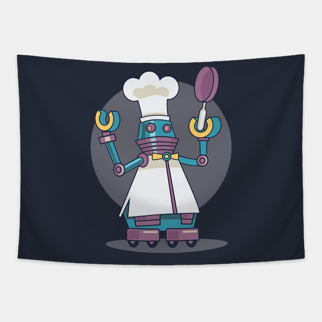 Robo Chief Tapestry by Original_Badman