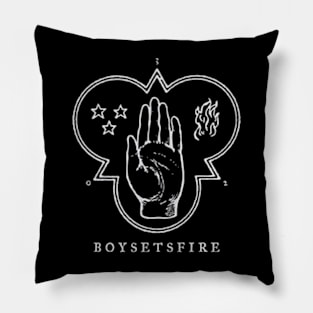 BOYSETSFIRE MERCH VTG Pillow