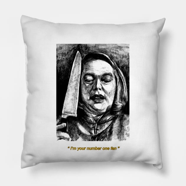 Misery Pillow by AlbertColladoArt