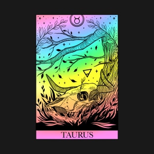 Zodiac sign tarot card Taurus T-Shirt