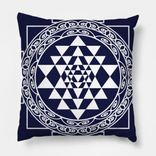 "Sri Yantra" Mandala Pillow