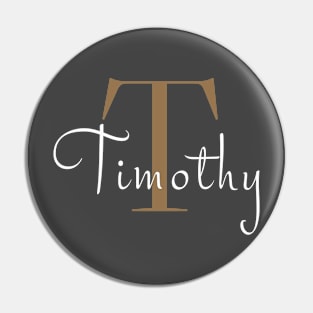 I am Timothy Pin