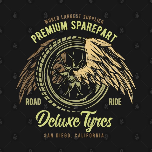 Premium Spareparts Deluxe Tyres by JabsCreative