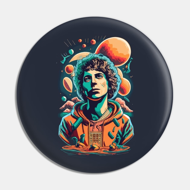 Michael Cera Fantasy Sci Fi Design Pin by xalauras studio