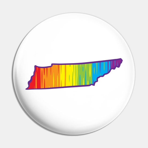 Tennessee Pride Pin by Manfish Inc.