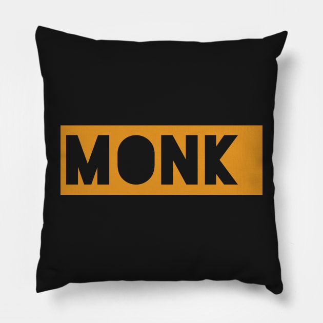 MONK Pillow by Trigger413