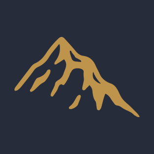 Single Mountain - Golden Version T-Shirt