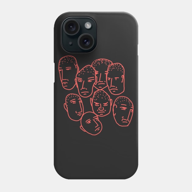 bald Phone Case by anthro