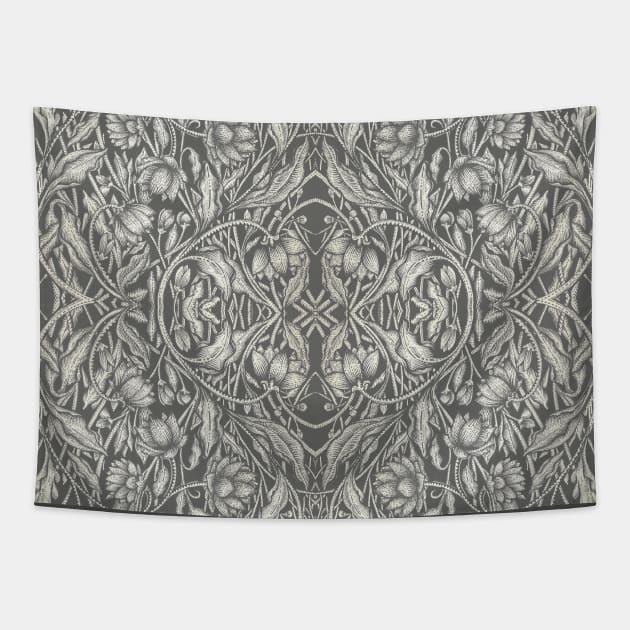 Floral Pattern 3 Tapestry by GeeTee