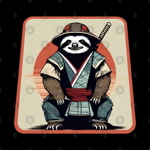 Sloth Samurai by Ilustradamus