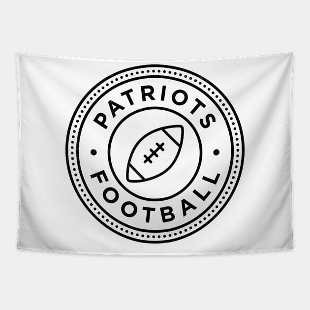 Patriots Football Tapestry by Sinnfrey