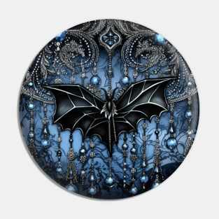 Black Bat Pin