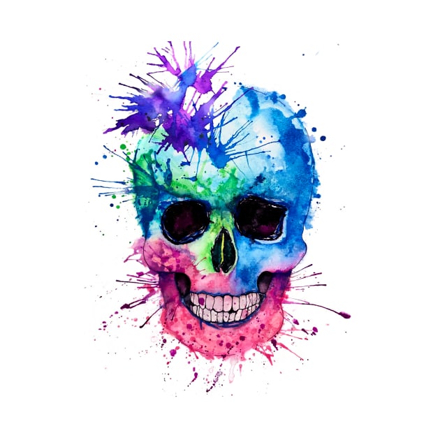 Sugar skull by NadzzzArt