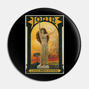 Vintage Magic Poster Art, Ionia the Enchantress Pin