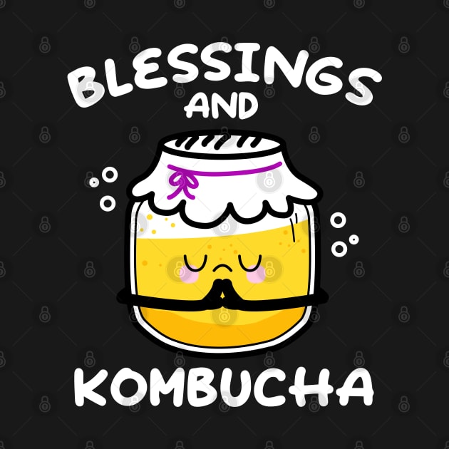 Blessings and Kombucha (Front Only) by YoungWillow