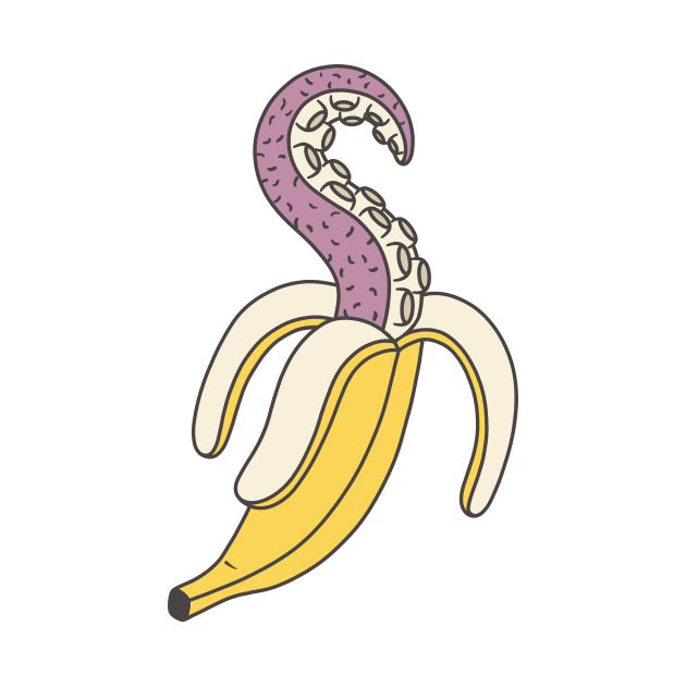 Banana tentacle by Louis16art