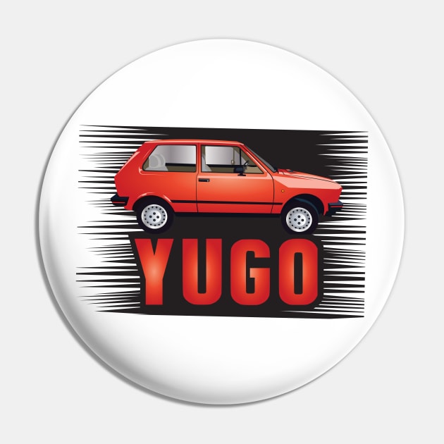 Yugo Pin by mypointink