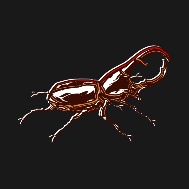 European Stag Beetle Lucanus Cervus Insect by Foxxy Merch