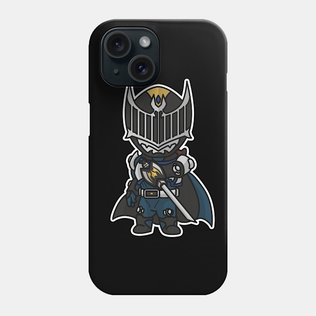 Kamen Rider Knight Chibi Style Kawaii Phone Case by The Toku Verse