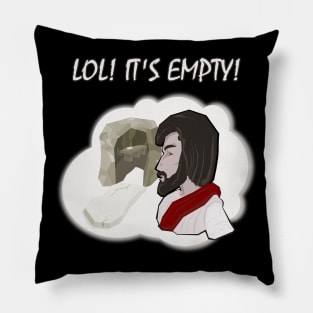 LOL! It's empty! - Funny Easter-Design Pillow