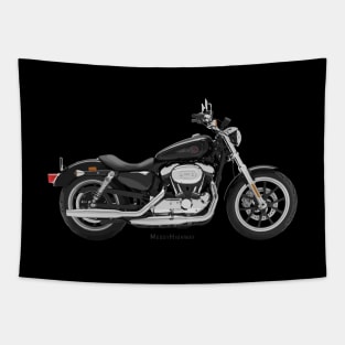 Harley-Davidson Superlow black, s Tapestry