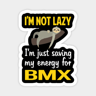Funny Lazy BMX Magnet