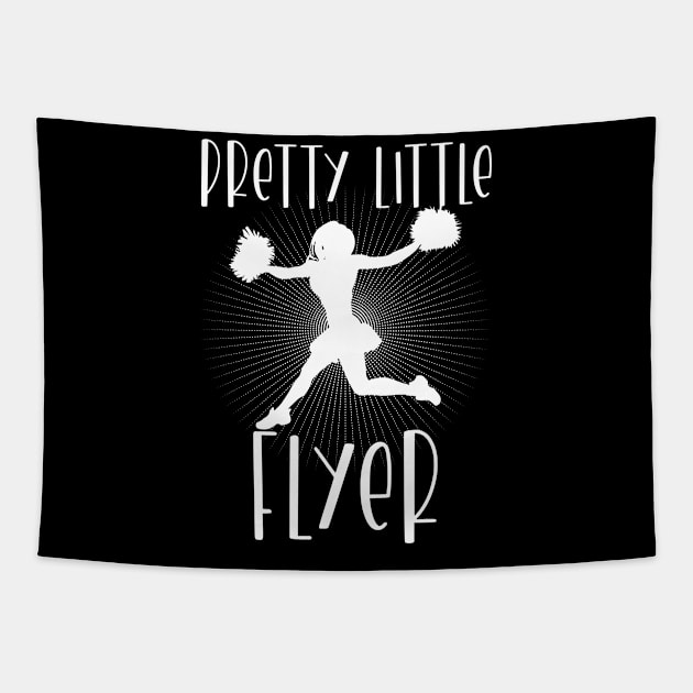 Pretty little Flyer cute Cheerleader Tapestry by Peco-Designs