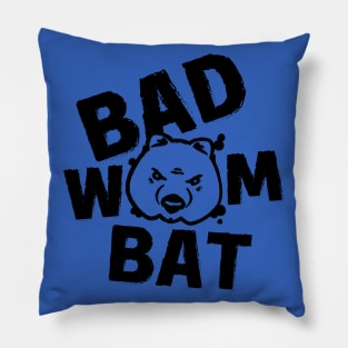 Bad Wombat Pillow