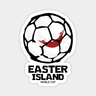 Easter Island Football Country Flag Magnet