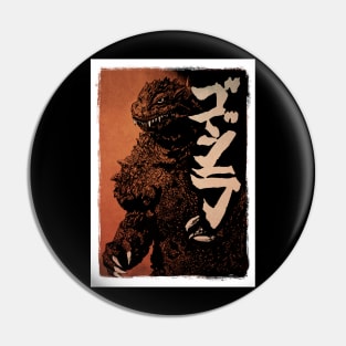 Godzilla Pin