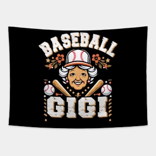 Baseball Gigi Women Ballpark Gigi Baseball Mom Tapestry